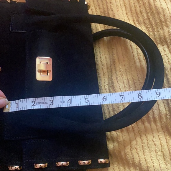 NWOT STUART WEITZMAN SUEDE BAG *price firm & final - Picture 9 of 13